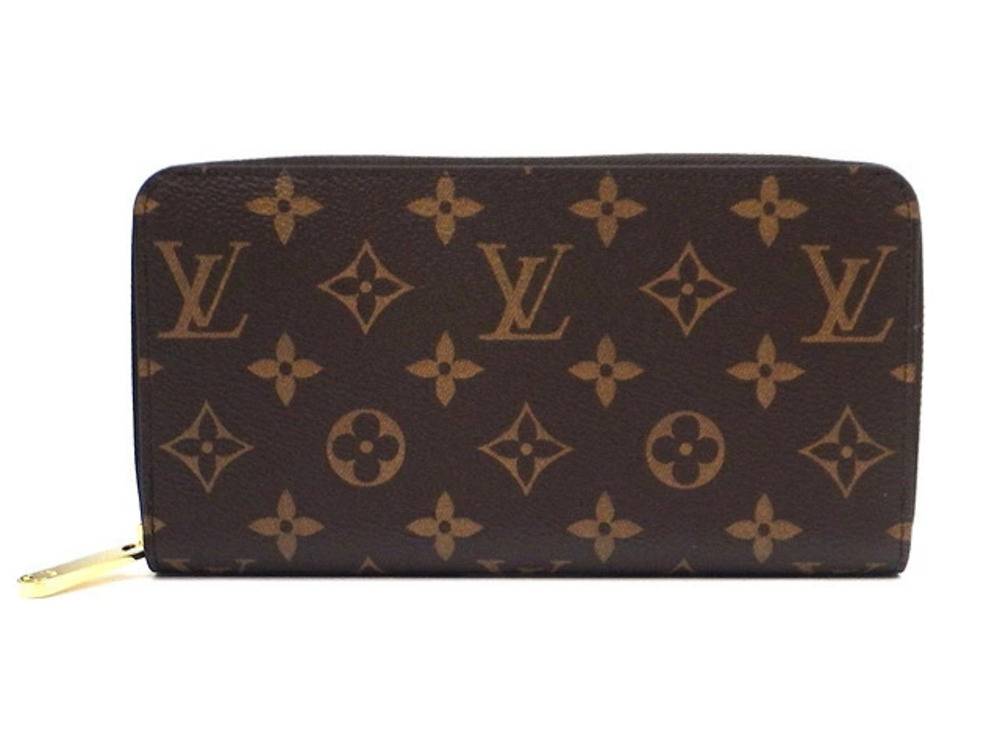 LOUIS VUITTON Wallet Accessories Long Zippy Monogram Fuschia Pink